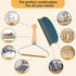 Pet Hair Remover, Deep Cleaning Dog Cat Hair Remover, Lint Cleaner Pro, Fur Removal Tool, Portable Carpet Scraper Rake, Fuzz Hairball Shaver Brush for Carpet, Car Mat, Couch, Pet Bed, Furniture, Rug