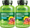 NATURELO Whole Food Multivitamin - Vitamins and Minerals Supplement for Teenage Boys, 60 Count (Pack of 2)