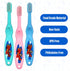 Baby Toothbrush Set of 3 - Soft Bristles Toddler Toothbrush for Boys and Girls, Cute Colors and Designs
