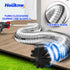 Holikme 35 Feet Dryer Vent Cleaning Brush, Lint Remover, Synthetic Brush Head for Power Drill Use