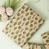 RUSPEPA Kraft Wrapping Paper Roll, Mini Roll, Cactus Design for All Occasions, 17 Inches X 32.8 Feet