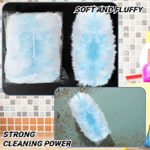 Duster Refills Compatible with Swiffer Dusters, Bulk Disposable Replacement, Heavy Duty for Home and Office Cleaning