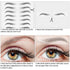 Maitys 12 Sheets 4D Hair Like Waterproof Eyebrow Tattoos, Temporary Transfer Brows Decal for Women