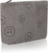Preppy Cute Corduroy Cosmetic Bag Makeup Bag for Women Travel Essentials (greygrey) Toiletry Bag