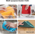 paonne Pack 8) Reusable Cleaning Towels, Microfiber Cleaning Cloth for House, Kitchen, Car, Motorbike, Windows
