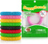 24 Pack Mosquito Repellent Bracelets, Individually Wrapped DEET Free Natural Waterproof Wristbands