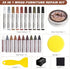 SEISSO Furniture Markers Touch Up - 25 Pcs Wood Repair Kits with Wax Sticks for Scratches & Stains