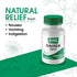 BHI Nausea Natural Relief, 100 Tablets - Homeopathic Remedy for Nausea, Vomiting, Bloating & Indigestion