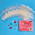 Medicine Pill Organizer with AM/PM Labels - Resealable Portable Disposable Pouches for Travel, 100 Count