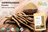 Organic Ashwagandha Root Powder Withania Somnifera Powder Ashwaganda Root Powder Ayurvedic Herbal Supplement Support and Strength 5.3 oz