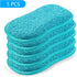 Kitchen Dish Sponge Scrubber - Non Scratch, Odor-Free, Reusable Washable Heavy Duty Pads for Dawn Dish Soap Cleaning