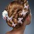 WILLBOND 18 Pieces Butterfly Hair Clip Accessories for Halloween Cosplaying Women, Lace Bows Embroidery Hair Pins, 2