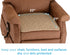 NOVA Waterproof Reusable Underpad, 22” x 21”, Brown, Super Absorbent, Washable Incontinence Seat & Surface Overlay