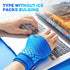 Pack Thumb & Wrist Ice Wrap, Thickened Ice Gel Pad, Ergonomic Fit, Long Lasting Cold & Warm for Carpal Tunnel Relief