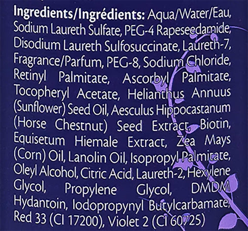 Vitabath Orchid Intrigue Moisturizing Bath & Shower Gel - Hydrating Skin-Softening Body Cleanser, 10.5 oz