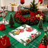 HiEnjoin 50PCS Christmas Paper Napkins - Disposable Xmas Balls Holiday Napkins Snowflake Holly Pine Cone Paper Napkins
