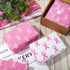 Whaline 100Pcs Pink Ribbon Tissue Paper for Breast Cancer Awareness, DIY Art Craft Paper for Charity, 14 x 20 Inch
