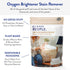 Clean People Natural Oxygen Brightener Stain Remover, Plant Derived Ingredients, Natural Bleach Alternative, 41 oz
