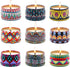 Soyyla Bohemian Scented Candle for Christmas Thanksgiving Housewarming Gift, Set of 9 2.2oz