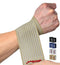 HiRui 2-Pack High-Elastic Wrist Support Straps, Wrist Wraps for Carpal Tunnel, Arthritis, Weightlifting