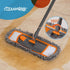 Microfiber Mop Pads, 4 Pieces for Floor Cleaning, Fit CLEANHOME Dust Mop: B09PBPGSJ3, Chenille Replacement Pads
