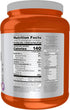 NOW Foods Pea Protein 25g with BCAAs, Vanilla Toffee Powder, 2-Pound