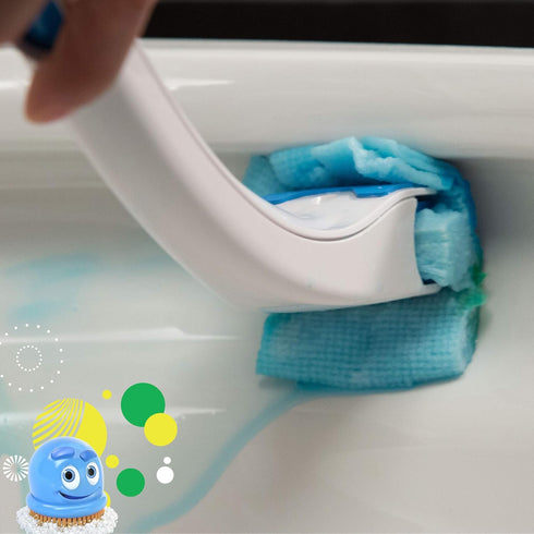 Scrubbing Bubbles Flushable Toilet Bowl Wand Cleaner Refills, Citrus Scent Toilet Refill Pads, 20 Count (Pack of 2)