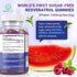 Purify Life Sugar-Free Resveratrol Gummies, 1500mg Supplement for Digestive & Immune Health, Antioxidant Support