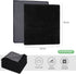SINLAND Microfiber Dish Cloth, 10 Pack, 12 Inch x 12 Inch, Best Kitchen Washcloths with Poly Scour Side, Black