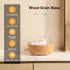 kakoda 200ml Glass Essential Oil Diffusers for Home, Wood Grain Base Humidifier, Decorative Bedroom Aromatherapy Scent