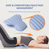 RESTCLOUD Back Stretcher for Back Pain Relief, Lumbar Stretcher Device for Spinal Stenosis, Herniated Disc, Sciatica
