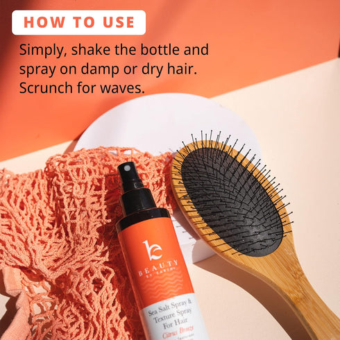 Sea Salt Spray for Hair Men & Women - Texturizing Beach Waves Spray for Fine Hair, Volumizing Hair Spray for Women