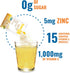 Ener-C Sugar Free Energy Lemon Ginger Drink Mix - Vitamin C 1000mg & Electrolytes, 30 Count