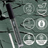 Mynena Army Green Liquid Matte Lipstick, Long-Lasting Waterproof, High Pigment Color Stain