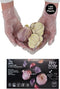 100% Certified Compostable Disposable Gloves S/M/L/XL, Food Grade, Powder & Latex Free, Cleaning & Germ Protection