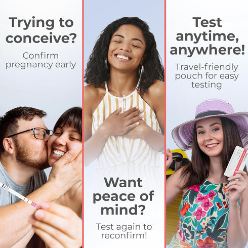 Strips,25 Count, 510K (10mIU/mL) 6 99% 3 INDICAID Early Detection Pregnancy Test Cleared High Sensitivity to Test Days