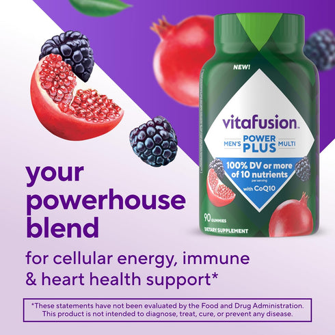 Vitafusion Power+ Men's Multivitamin - Essential Nutrients for Men