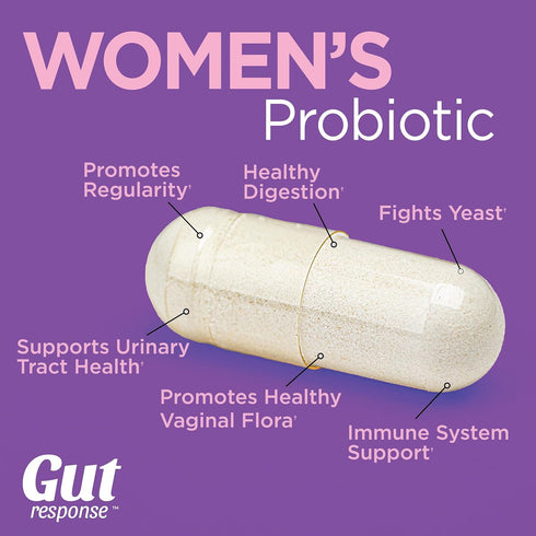 Women’s Probiotic, 5 Billion CFU, Supports UT & Feminine Health, Cranberry Extract, Non-GMO, 30 Capsules