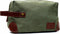 Vetelli Vintage Canvas Toiletry Bags, Waterproof Dopp Kits for Travel (Marco, Green)