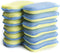 LTWHOME Dual Sided Microfiber 2 in 1 Washing Up Pad Scrubbers and Sponges (Pack of 12) by LTWHOME