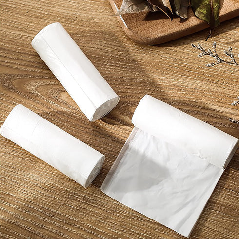 CHARMOUNT 4 Gallon Unscented Trash Bags - 105 Count Garbage Bags for Bathroom, Kitchen, Bedroom