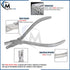 Orthodontic Dental Hole Punch Pliers Thermal Forming Retainer Clear Aligner Braces Plier