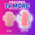 Always Radiant Feminine Pads for Women, Flexfoam Pads with Wings, Size 2, Heavy Absorbency, 78 Count
