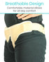 Vive Hernia Support Truss - Hernia Belt for Single/Double Inguinal or Sports Hernia - Medium with 2 Compression Pads