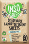 Unscented Laundry Detergent Sheets, 40 Eco Sheets for Up to 80 Loads, Fragrance-Free, Travel Detergent
