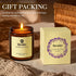 Set Lavender Eucalyptus & Sage Sea Salt Candles - Stress Relief Gift