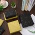 Whaline 100 Sheets Black Gold Tissue Paper, Metallic Decorative Gift Wrapping Paper for DIY Crafts, 14 x 20 Inch