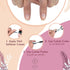 Professional Manicure Tools Cuticle Cutter & Pusher Trimmer – Perfect Nail Care Tool for Home/Spa