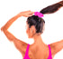 Neon Pink Scrunchie for Hair, Hot Pink 80s Scrunchies Hair Accessories for Ponytails