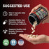 Horsetail D3 B12 Hair Growth Supplement For Men | Biotin Hair Vitamins Collagen Pumpkin Seed Saw Palmetto Iron Ginseng